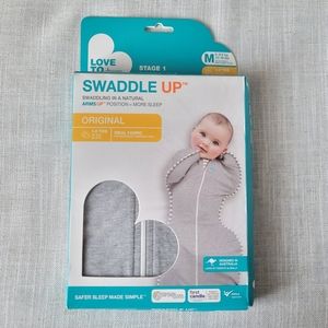 Love to Dream Swaddle UP Self-Soothing Sleep Sack Gray Medium 13-19 lbs. NEW